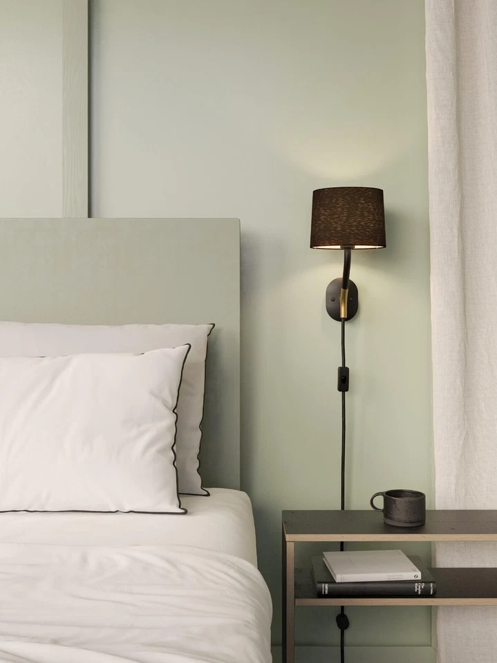 Astro Arbor Plug-in Indoor Wall Light (Matt White) - Dry Rated - Image 2 of 4