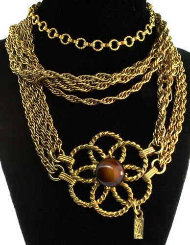 ysl chain belt