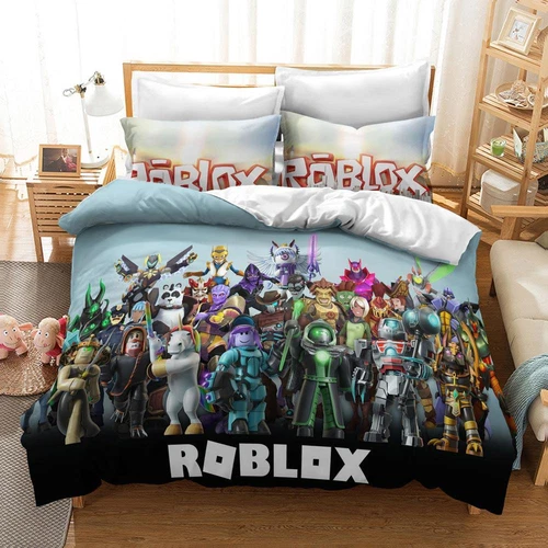 2tlg.3tlg.Bettwäsche Set 3D ROBLOX Bettbezug Kissenbezug 135x200|200x200DE - Bild 24 von 25