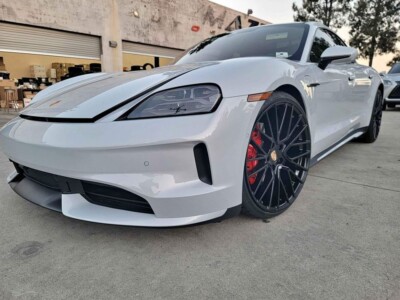 22  WHEELS RIMS GLOSS BLACK FOR PORSCHE PANAMERA 970 S TURBO 4S GTS 22X10 & 11