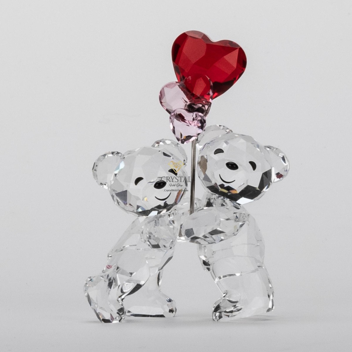【値下げ】SWAROVSKI クリスベア　ハートバルーンズ　5185778 Amazon.com: Swarovski 5185778 Bears with Heart Balloons Kris