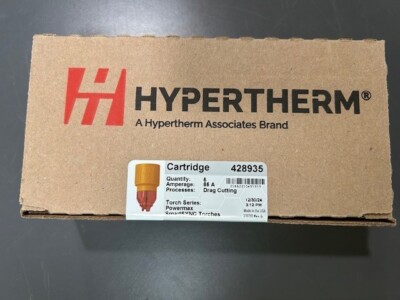 1Pc Hypertherm SmartSYNC 428935 Cartridge, 85A Drag Cutting ''Brand New''