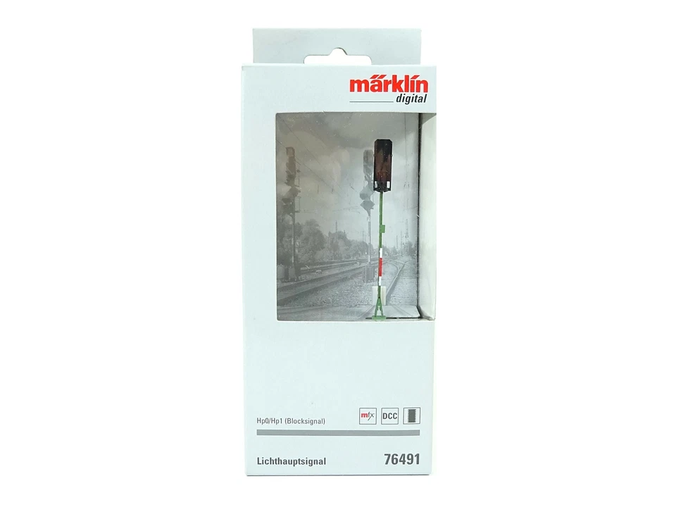 Märklin H0 Signal mfx Lichthauptsignal digital DCC 76491 neu OVP - Bild 2 von 2