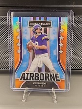 2023 Rookies & Stars #AI-21 Kirk Cousins Airborne Orange Prizm #/25 🔥🔥🔥
