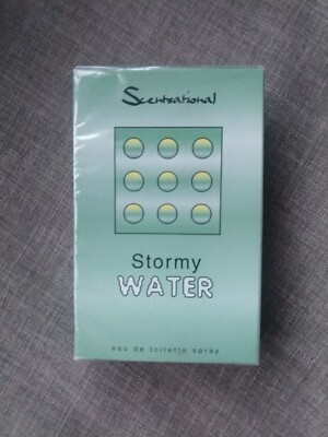 Scentsational Stormy Water Eau De toilette Spray 3.3 Oz Full Size New Sealed