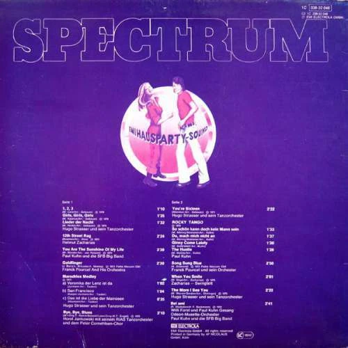 Various - Spectrum - EMI Tanzmusik Sampler LP Comp Vinyl Schallpl - Bild 2 von 4