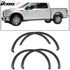 Fits 15-17 Ford F150 OE Factory Style Fender Flares 4Pc Smooth Black - PP