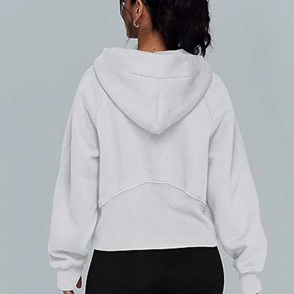 Hoodies Sweatshirt Streetwear Pullover Oversize Tops Zipper Casual Pockets/ - Picture 2 of 18