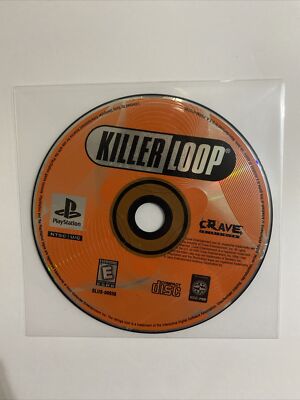 Killer Loop (Sony PlayStation 1 PS1, 1999) Disc Only!