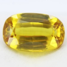14+ Ct Heliodor Beryl Natural Yellow Cushion Cut Certified Loose Gemstones