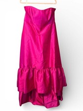 Alfred Hung “Think Pink” Strapless High-Low Dress – Size 18 - NWT