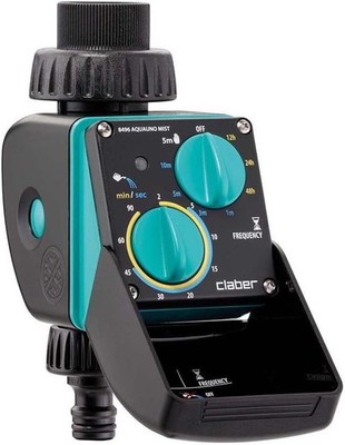 CLABER Aquauno Mist Programmierer 8496 Doppelfunktion Bewässerungsregler