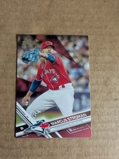 2017 Topps Series 1 Marcus Stroman #147 Mother’s Day Hot Pink 01/50 Blue Jays !!