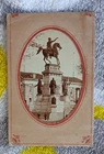 Civil War Era CDV-Washington's Statue-RICHMOND VIRGINIA 1870's-Richmond Gallery.