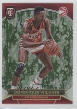 2024 Totally Certified Legends Camo Platinum Mirror 16/25 Dominique Wilkins 7y2