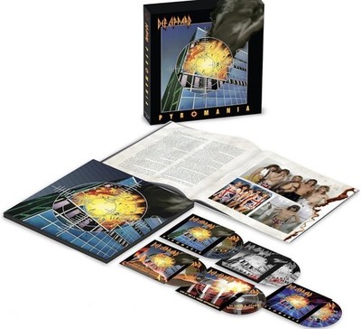 Def Leppard  Pyromania Deluxe Edition 40th Anniversary 4 X CD & Blu-Ray BOX SET 
