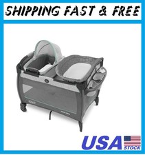 Pack 'n Play Close2Baby Bassinet Playard Features Portable Bassinet Diaper