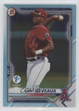 2021 Bowman Draft 1st Edition Sky Blue Foil Trent Deveaux #BD-133 00gy