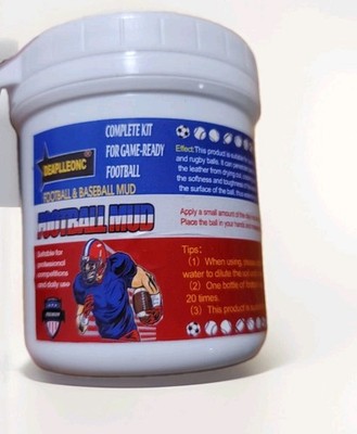 DEAPLLEONC Football Mud for rubbing, can care for the surfaces of baseballs and
