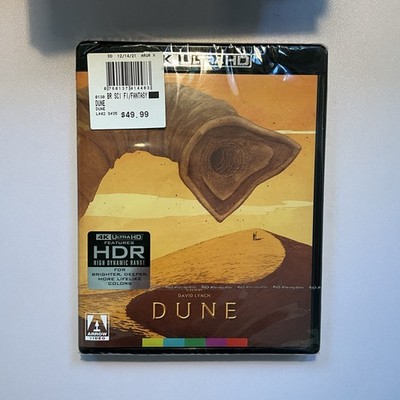 Lynch s DUNE  84 4K UltraHD HDR RARE OOP +Slip SEALED FLATSHIP