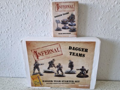 Infernal Dagger Teams Starter Set mit Tech Specialists NEU RAR!