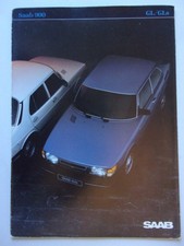 SAAB 900 GL & GLS orig 1983 UK Mkt Sales Brochure