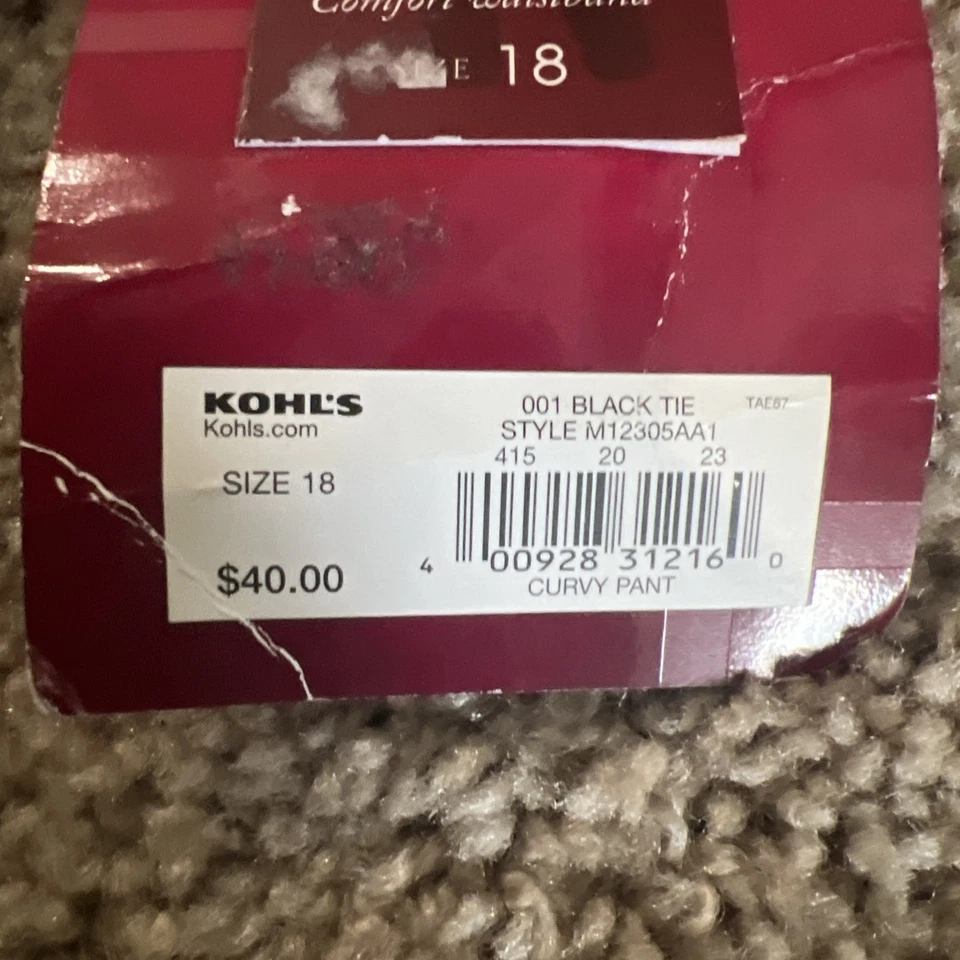 212 Collection Women's Black Dress Pants - Image 3 of 4