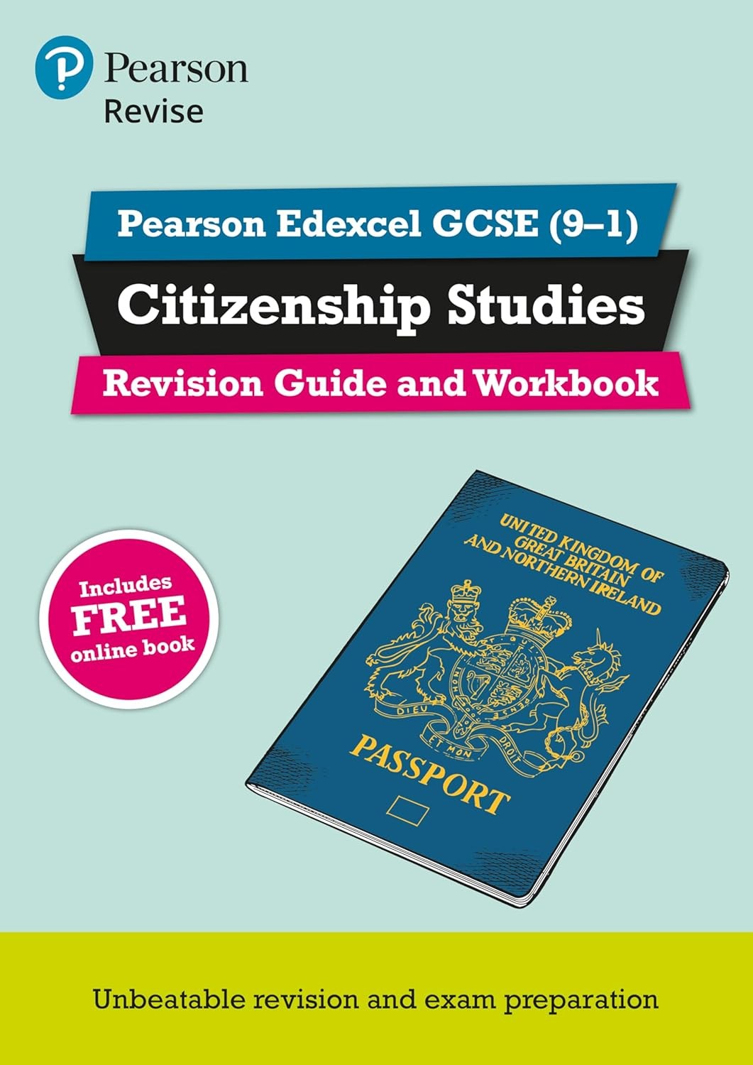 Pearson REVISE Edexcel GCSE Citizenship Revision Guide and Workbook Incl. onlin