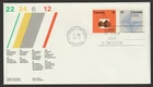 Canada #584p-585p, World Science, Pair, Tagged, First Day Cover, FDC 1972