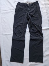 Womens Rei Convertible Hiking Pants Black Outdoor Size 0