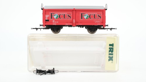 Trix H0 23865 Hubschiebewagen FOCUS in OVP Neuwertiger Zustand | Condition: Gebraucht