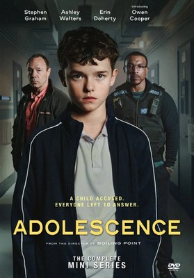 Adolescence  (2025) The Complete Series DVD