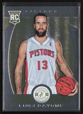 2013-14 Panini Totally Certified Gold /25 Luigi Datome #210 Rookie Pistons