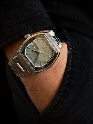 POLJOT AUTOMATIC Mechanical Vintage Men Watch USSR 23 Jewels