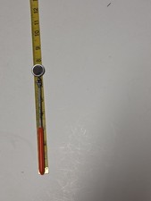 Jensen Miniature Round Inspection Mirror (7/8") Made in USA Stainless 7-1/2"