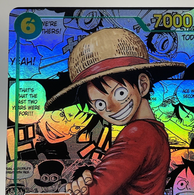 Monkey D. Luffy 2025 One Piece OP13 English Manga Alternate Art