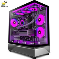 ATX PC-Gehäuse 6×120 mm ARGB PWM-Lüfter vo...
