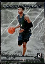 2022 Panini Chronicles Draft Picks #PF-JHA Jaden Hardy Power Formulas Black
