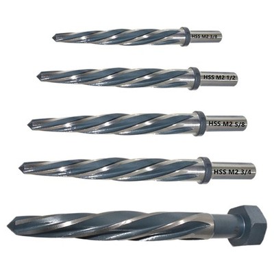 Kegelförmige Spiralflötenreibe für Metall 12 Schaft für Kupfer und Messing