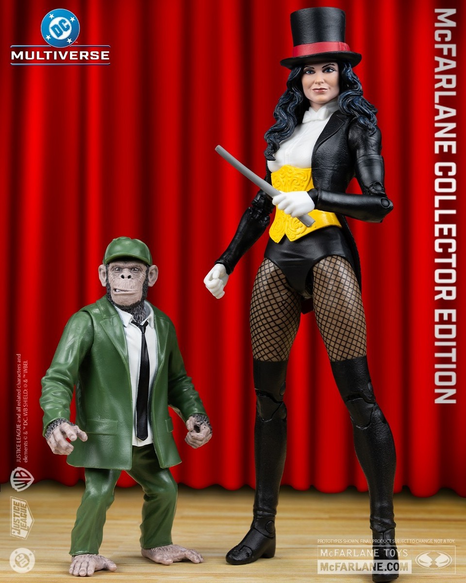 McFarlane Collector Edition #53 Zatanna And Detective Chimp (DC