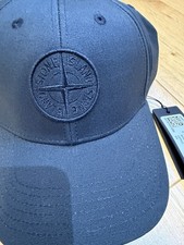 Stone Island Baseball Cap Navy Blue Size Universal