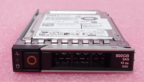 New Dell 800GB SAS 12Gbps MU TLC 2.5" SSD KPM6XVUG800G JTKH5 + 14/15/16G Caddy