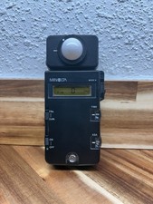 Minolta Flash Meter III with Spherical Diffuser Ambient/Flash Tested From USA