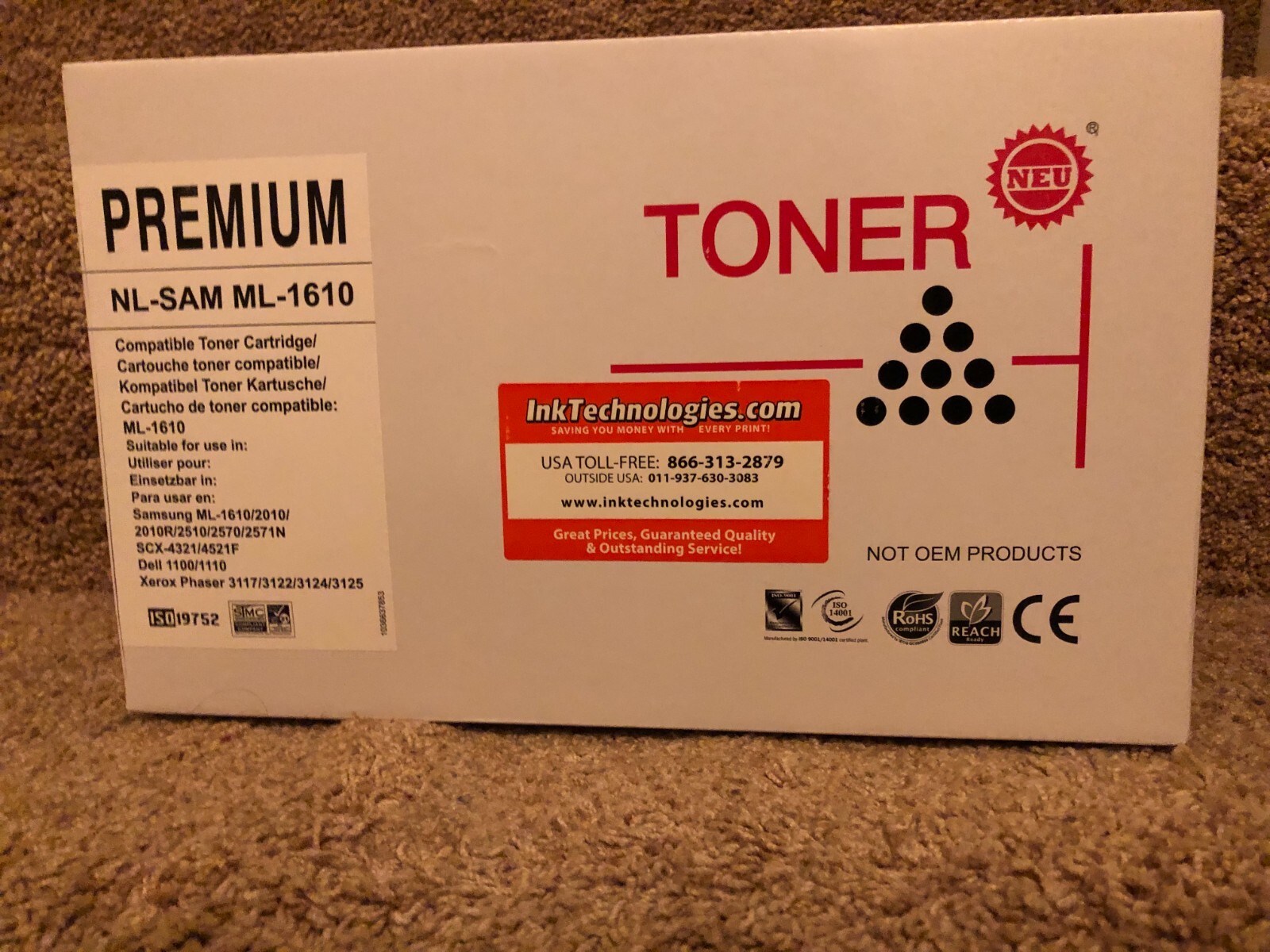 ink cartridges for Samsung ML1610, new-image