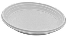 Ungeteilt Menüteller Plastik Wiederverwendbar Geschirr Kunststoff einfach Teller