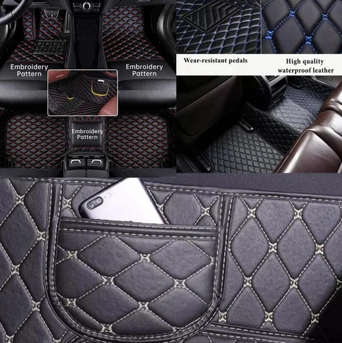 For Hummer H2 H3 H3T All Models Car Floor Mats Custom Waterproof Carpets Liner - Picture 2 of 37
