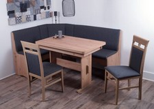 ECKBANKGRUPPE BREMEN MAIBPIK TRUHENECKBANK 165x125 TISCH 2 STÜHLE