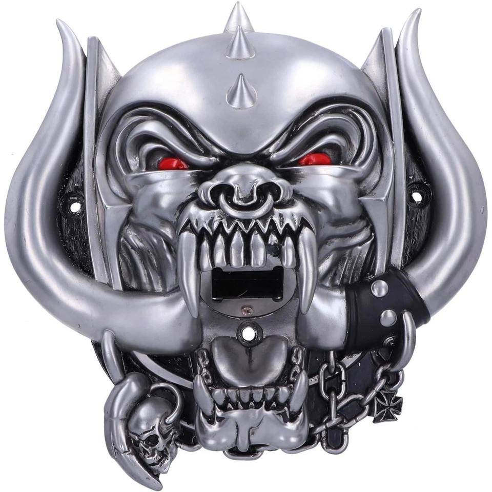 Motorhead Bottle Opener Warpig Nemesis Now Licensed Wall Mounted Resin Motörhead