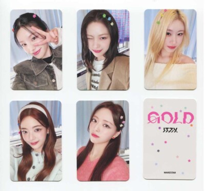 ITZY - GOLD [MAKESTAR] 1015 FANSIGN EVENT EXCLUSIVE OFFICIAL
