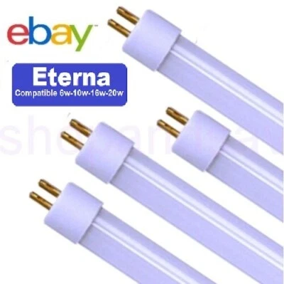 T4 fluorescent Tubes for Eterna under cabinet Lamp fittings 6w 10w 16w 20w & 30w